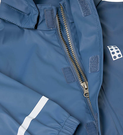 LEGO® Wear Regntøj m. Seler - PU - LWJivan 200 - Blå