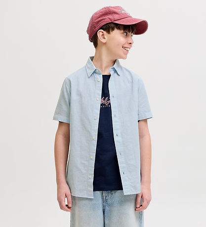Jack & Jones Skjorte - JjeBreeze - Celestial Blue