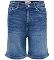 Kids Only Shorts - KogJuicy - Medium Blue Denim