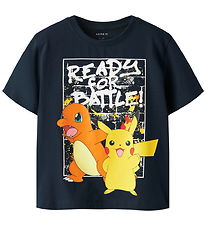 Name It T-shirt - NmmMihat - Pokemon - Navy Blazer