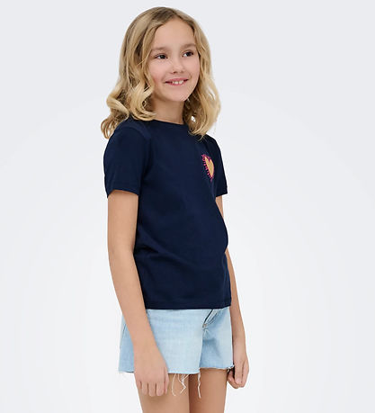 Kids Only Shorts - KogRobyn - Light Blue Denim