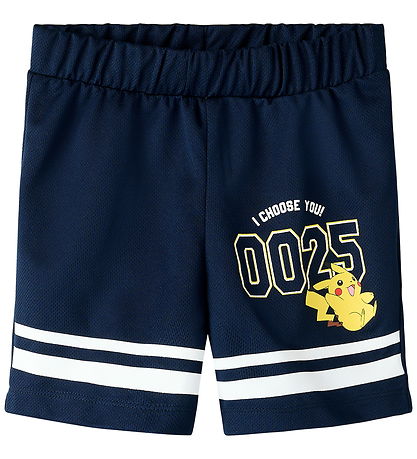 Name It Shorts - NmmMic - Pokemon - Navy Blazer