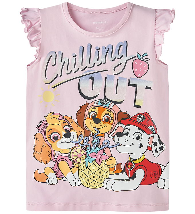 Name It Top Pirouette Med Paw Patrol Motiv - Str. 4y 104cm