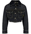 G-Star RAW Denimjakke - Cropped - Dark