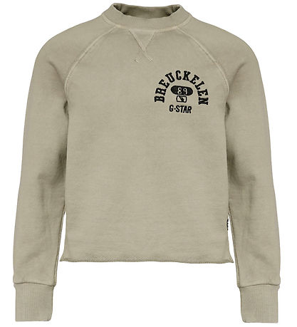 G-Star RAW Sweatshirt - Crew - Grey Alloy