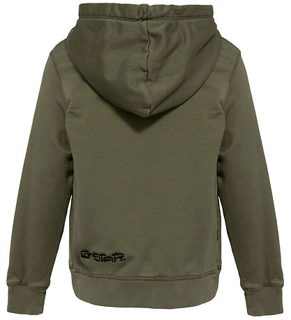 G-Star RAW Hættetrøje - Core - Four Leaf Clover