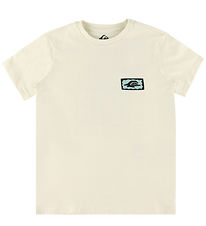 Quicksilver T-shirt - Serenity Splash - Bone White