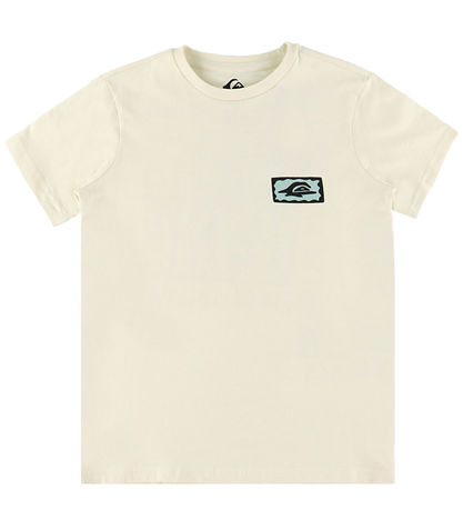 Quicksilver T-shirt - Serenity Splash - Bone White