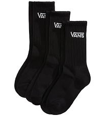 Vans Strømper 3-pak -  Classic Crew - Black