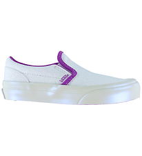 Vans Sko -  Classic Slip-On - White/Purple