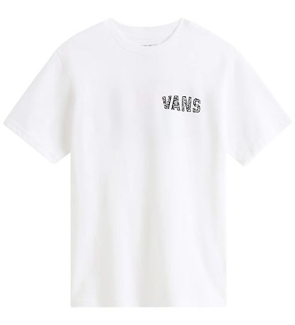 Vans T-shirt - Racing Flames - White