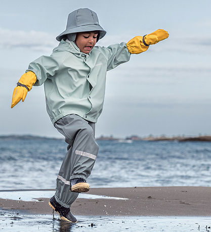 Didriksons Regnhat - PU - Southwest  - Factory blue