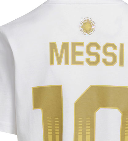 adidas Performance T-shirt - Messi N&N - White