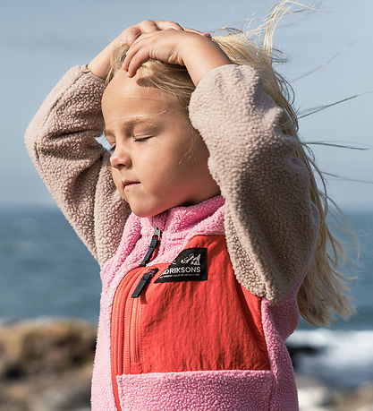 Didriksons Fleece Jacket - Antenna - Light Heather Pink