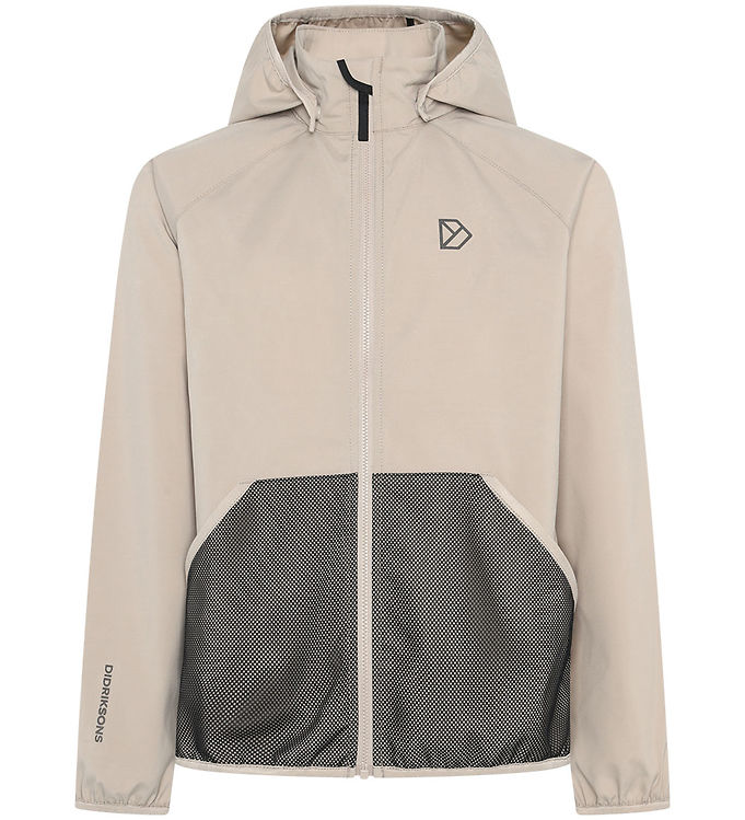 Didriksons Overgangsjakke - Zink - Beach Beige