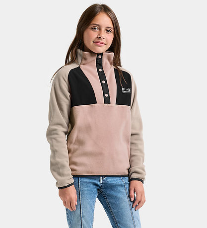 Didriksons Fleecetrøje - Yokto - Vintage Rose