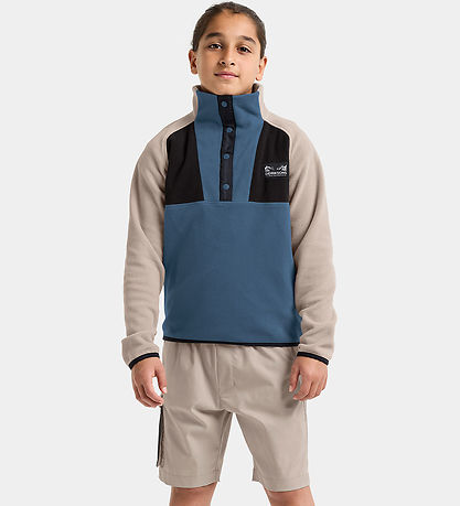 Didriksons Fleecetrøje - Yokto - Blue Fog