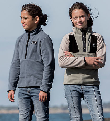 Didriksons Fleecetrøje - Rubi - Blue Fog