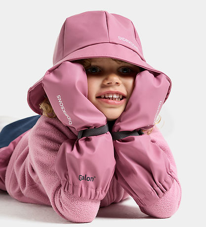 Didriksons Regnhat - PU - Southwest - Heather Pink
