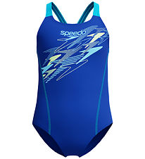 Speedo Badedragt - Medley Logo Medalist - Deep Sapphire/ Mayan B