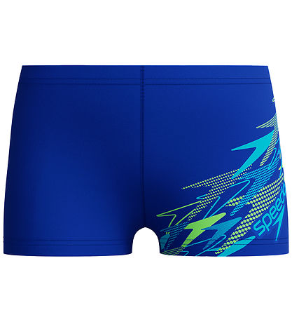 Speedo Badebukser - Medley Logo - Deep Sapphire/ Mayan Blue