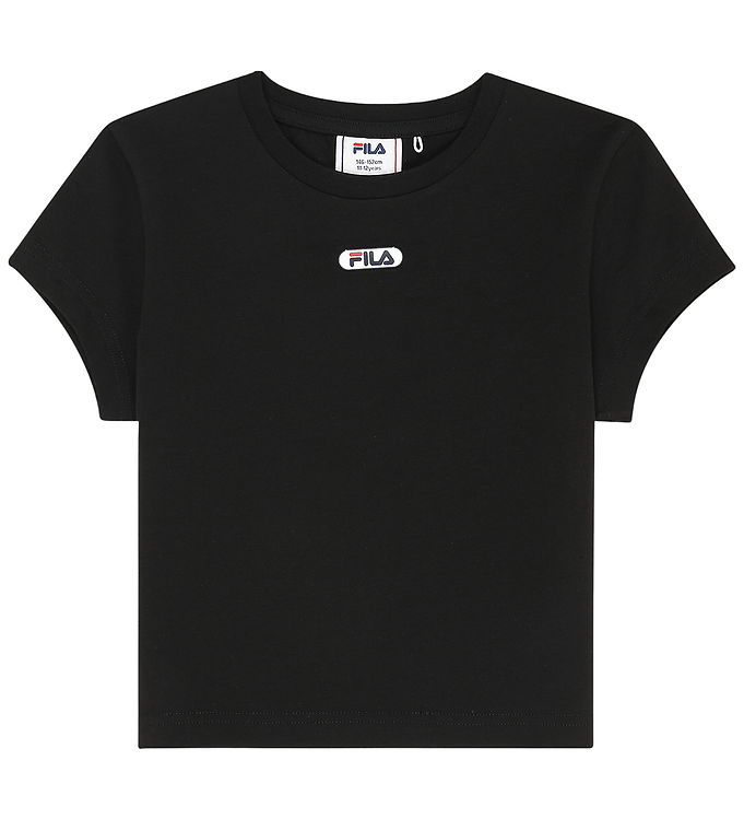 Fila T-shirt - Ceranova Cropped - Sort m. Logo