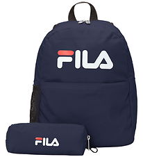 Fila Rygsæk m. Penalhus - Paluzzo - Black Iris