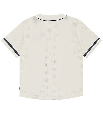 Fila T-shirt - Villanova - Loose Mesh Baseball - Egret