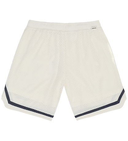 Fila Shorts - Villanova - Loose Mesh Basketball - Egret