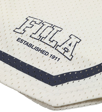 Fila Shorts - Villanova - Loose Mesh Basketball - Egret