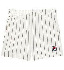 Fila Shorts - Lubaco - Egret/ Black Striped