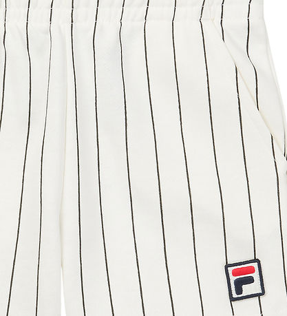 Fila Shorts - Lubaco - Egret/ Black Striped