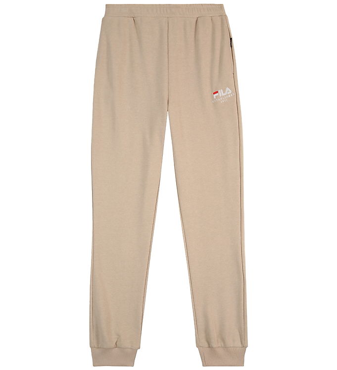 Fila Sweatpants - Carisio - White Pepper m. Logo