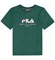 Fila T-shirt - Benna - Posy Green