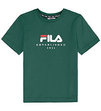 Fila T-shirt - Benna - Posy Green
