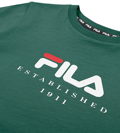 Fila T-shirt - Benna - Posy Green