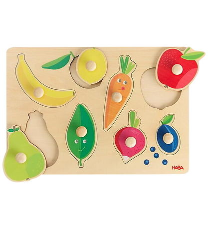 HABA Puslespil - 8 Brikker - Mad