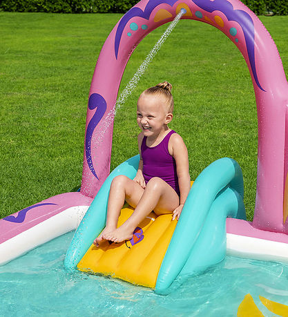 Bestway Oppusteligt Legecenter og Pool - Butterfly Wonder - 1,80