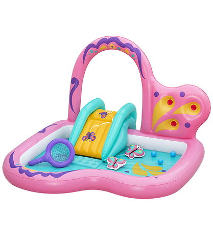 Bestway Oppusteligt Legecenter og Pool - Butterfly Wonder - 1,80