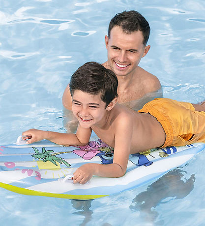 Bestway Svømmebræt - 1,14 m x 46 cm - Stitch Design
