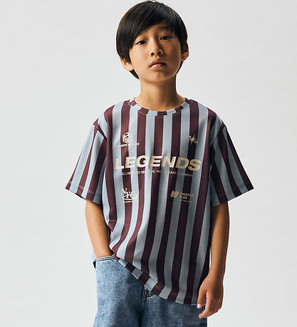 Name it T-shirt - NkmFidur - Blue Fog