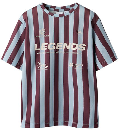 Name it T-shirt - NkmFidur - Blue Fog