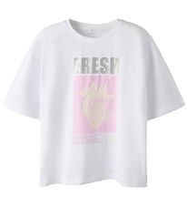 Name it T-shirt - NkfFalkaz - Bright White