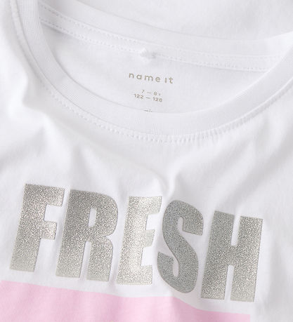 Name it T-shirt - NkfFalkaz - Bright White