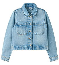 Name It Denimjakke - NkfLisa - Light Blue Denim/Rhine
