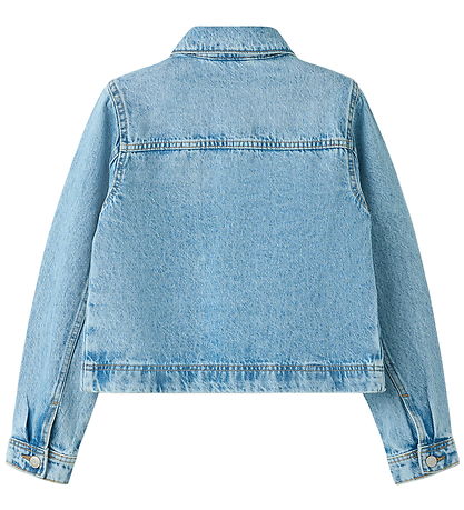 Name It Denimjakke - NkfLisa - Light Blue Denim/Rhine