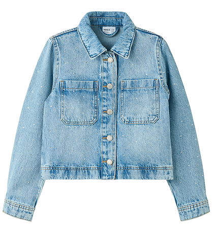 Name It Denimjakke - NkfLisa - Light Blue Denim/Rhine