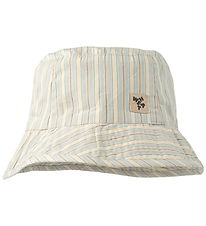 Wheat Bøllehat - Alec - Blue Ocean Stripe
