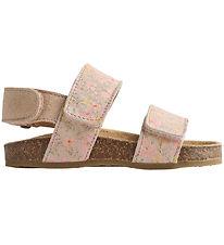 Wheat Sandals - Alphie - Coral Flowers