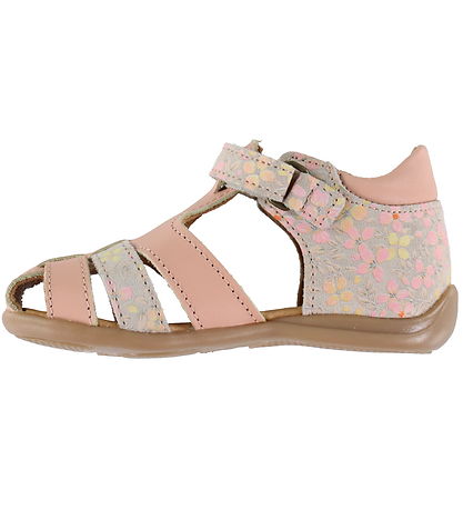 Wheat Sandaler - Robbie - Coral Flowers